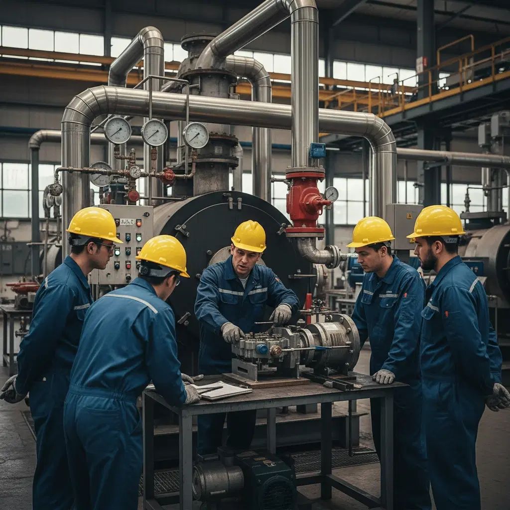 دوره تکمیلی مشعل صنعتی دیگ بخار و کنترل ابزار دقیق