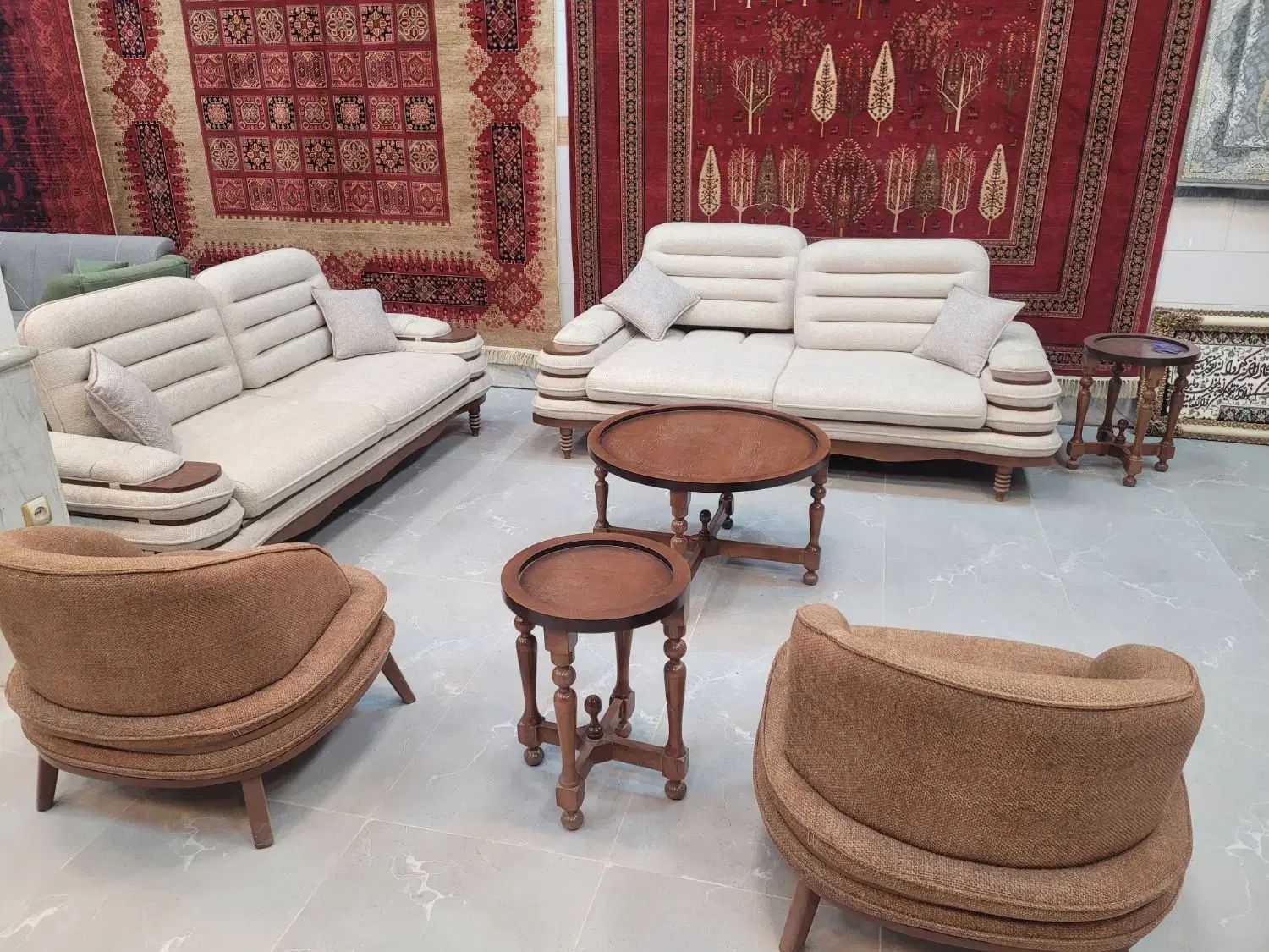مبل ۸ نفره تختشوطرح ترک اقساطی % نصف قیمت 50درصد %