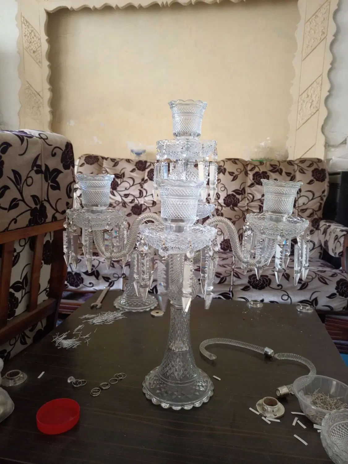 شمعدون ۵ شعله باکارا