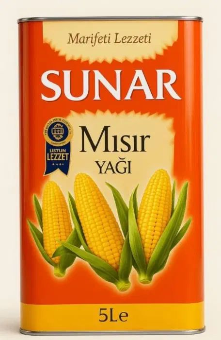 روغن ذرت مایع سونار حلب ۵ لیتر، کیفیت عالی، ترکیه