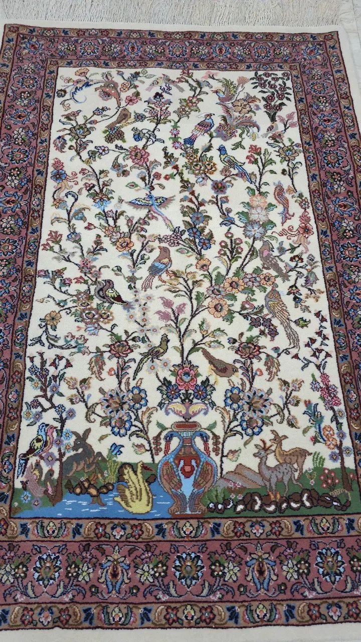 قالیچه دستباف مینیاتوری 3 متری