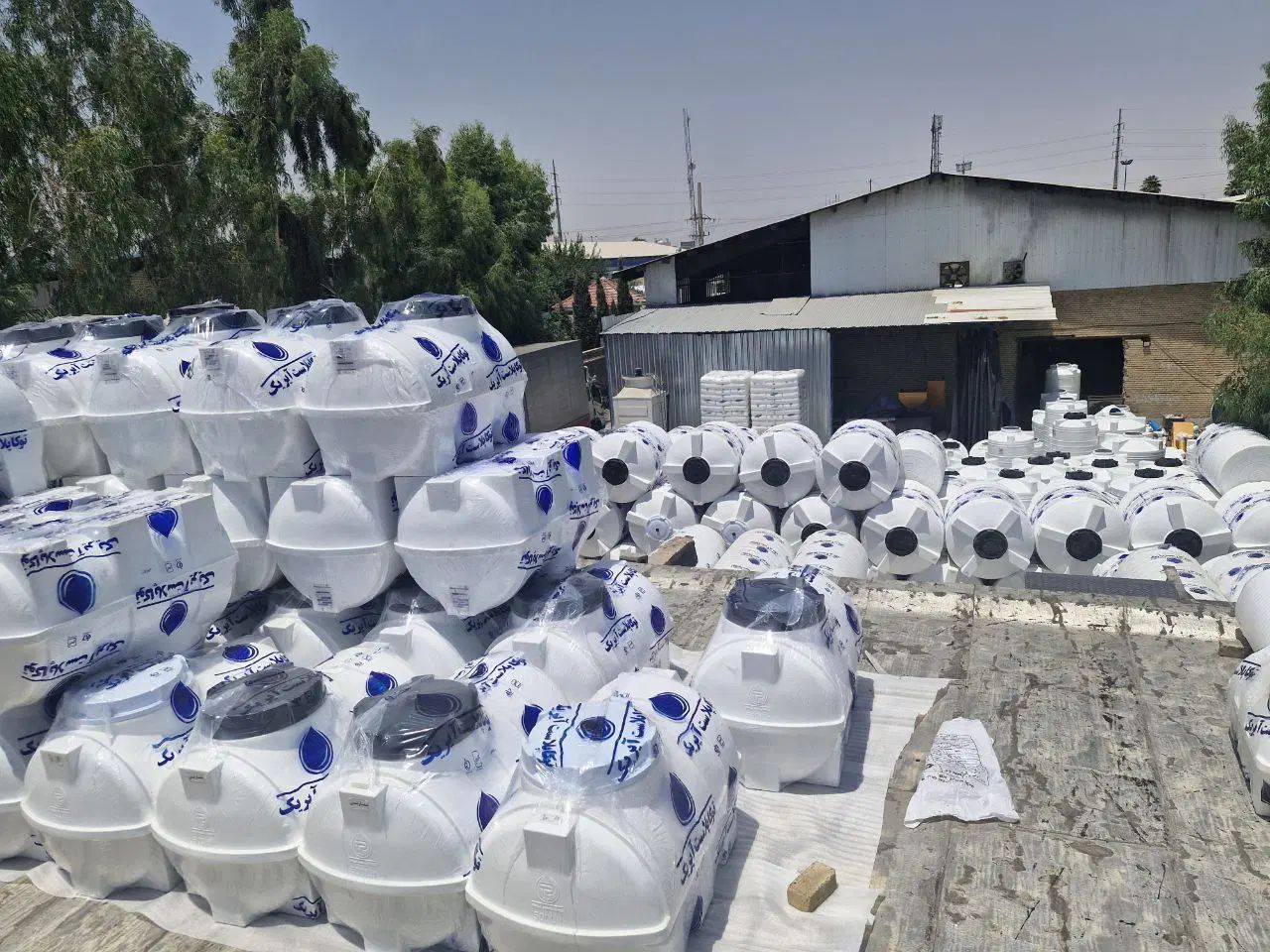 اعطا نمایندگی مخازن پلی اتیلن مستقیم کارخانه