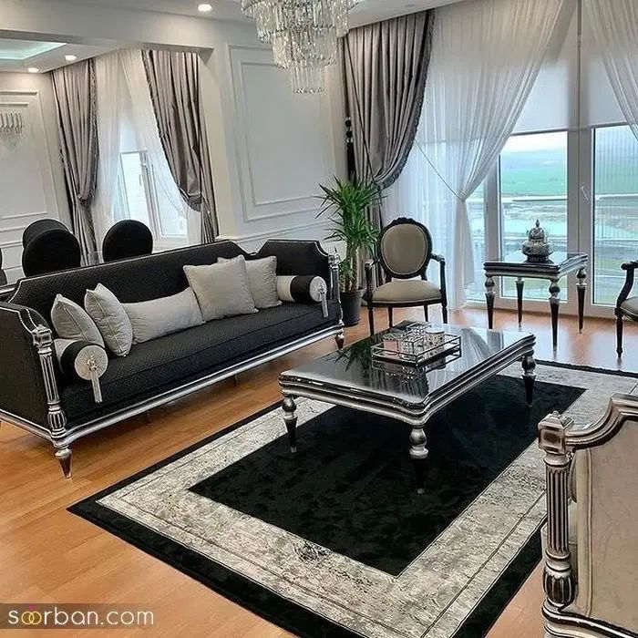 پرده پذیرای آماده پانچ مینیمال ارزان قیمت تولیدی