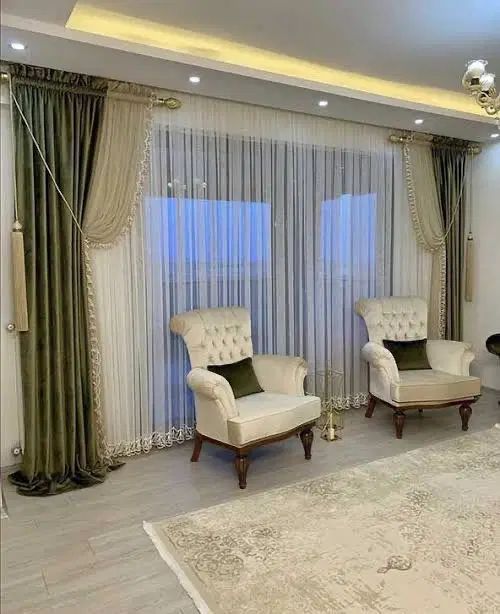 پرده پذیرای آماده  ازتولید به مصرف