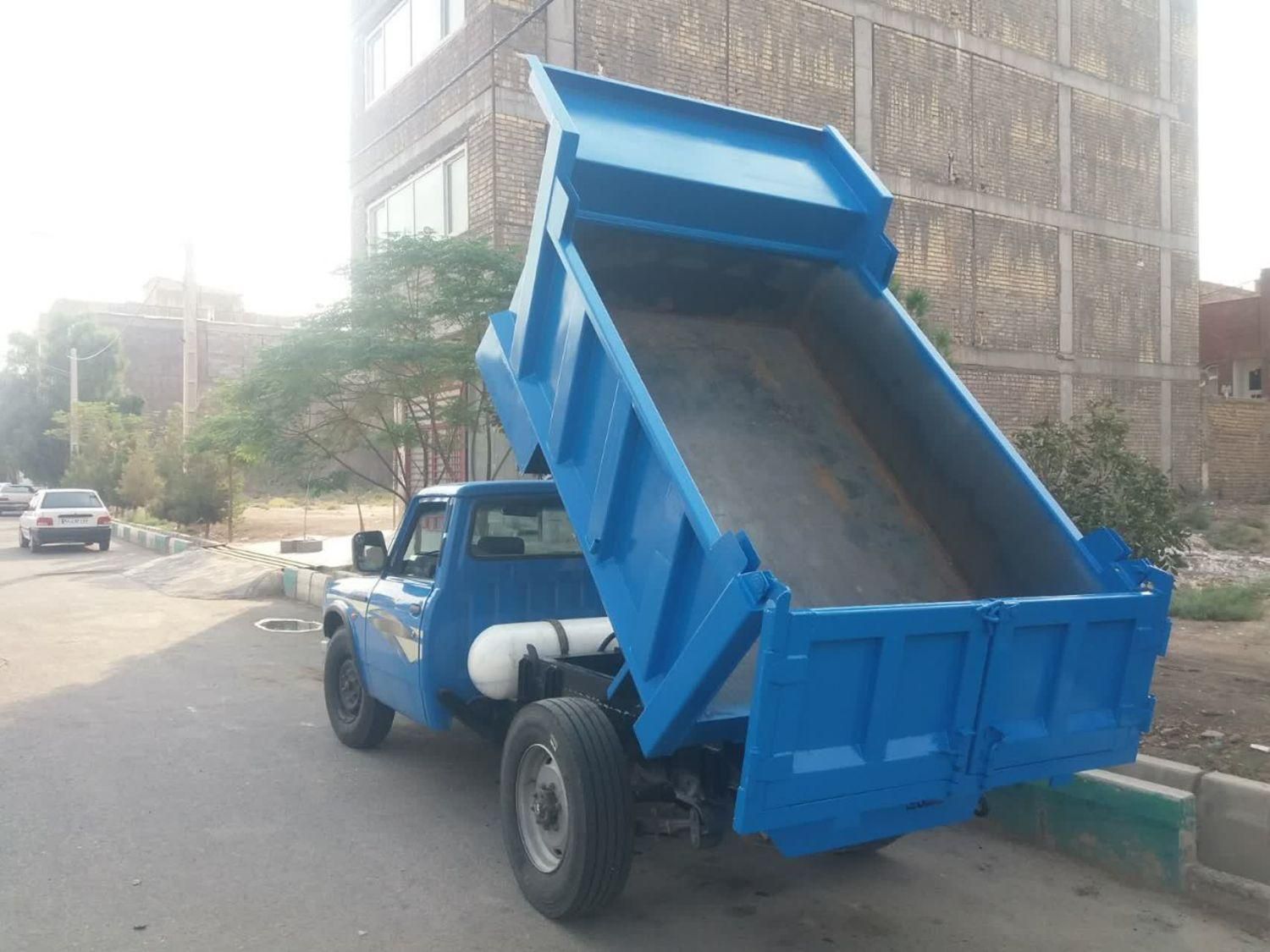 حمل نخاله ماسه آجر با نیسان کمپرسی