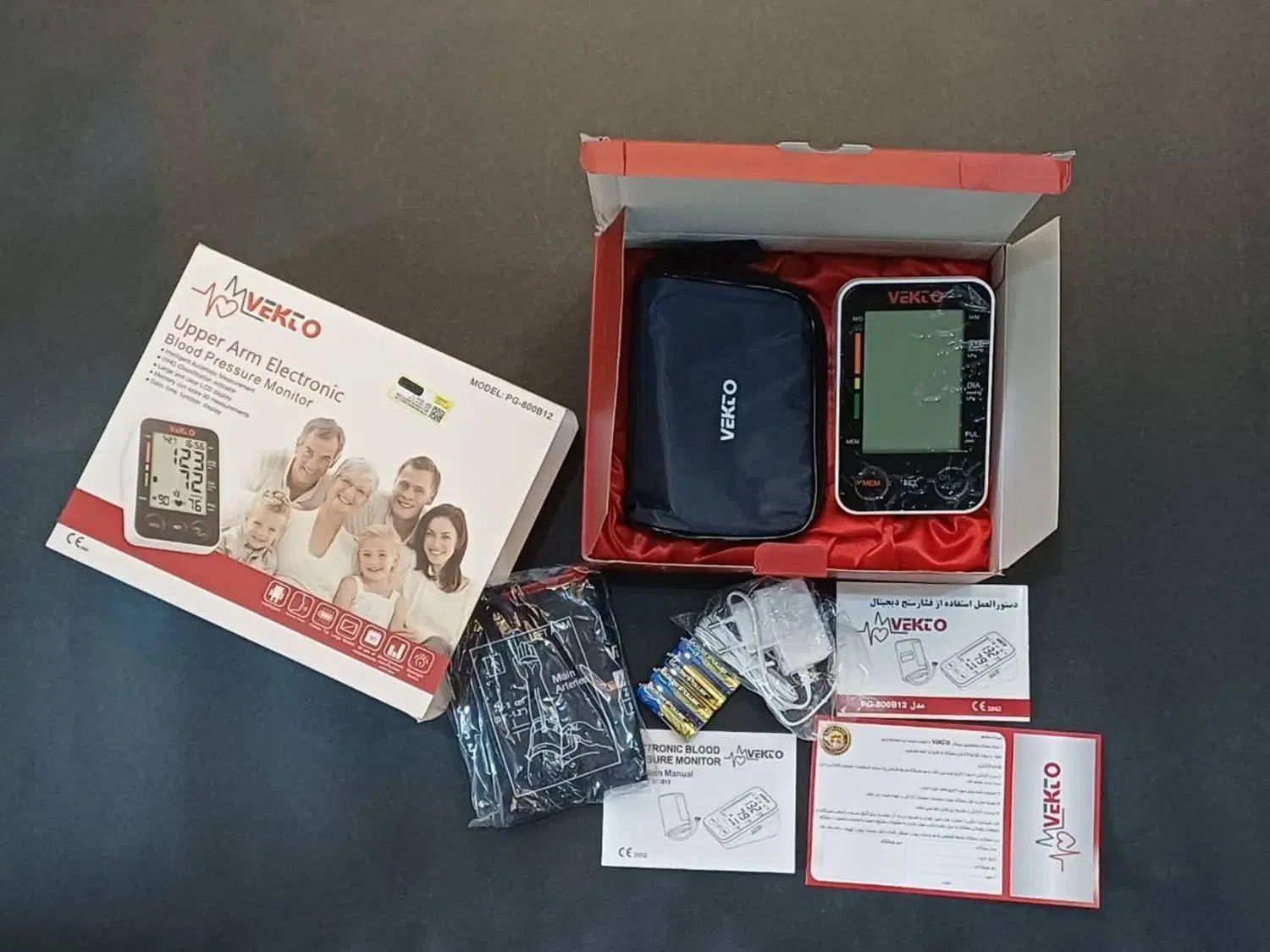 فشارسنج دیجیتالی وکتو مدل PG-800B12