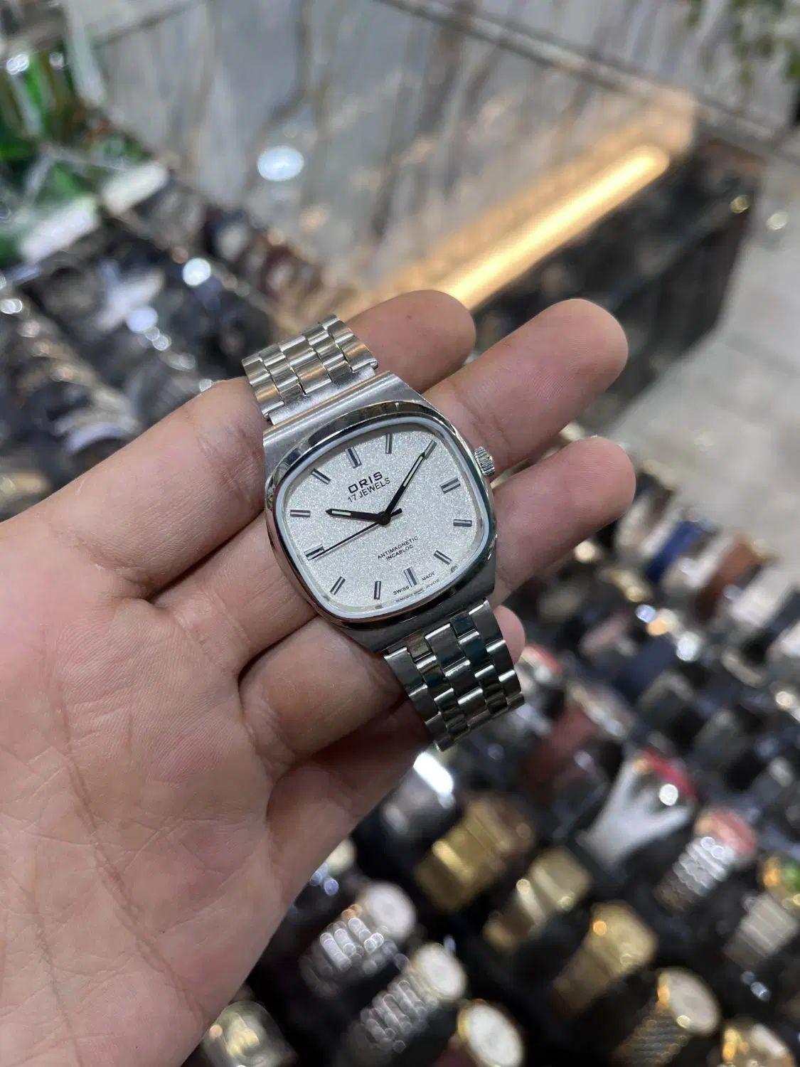 ساعت اوریس کوکی قدیمی آکبند سوئیسی کلکسیونی