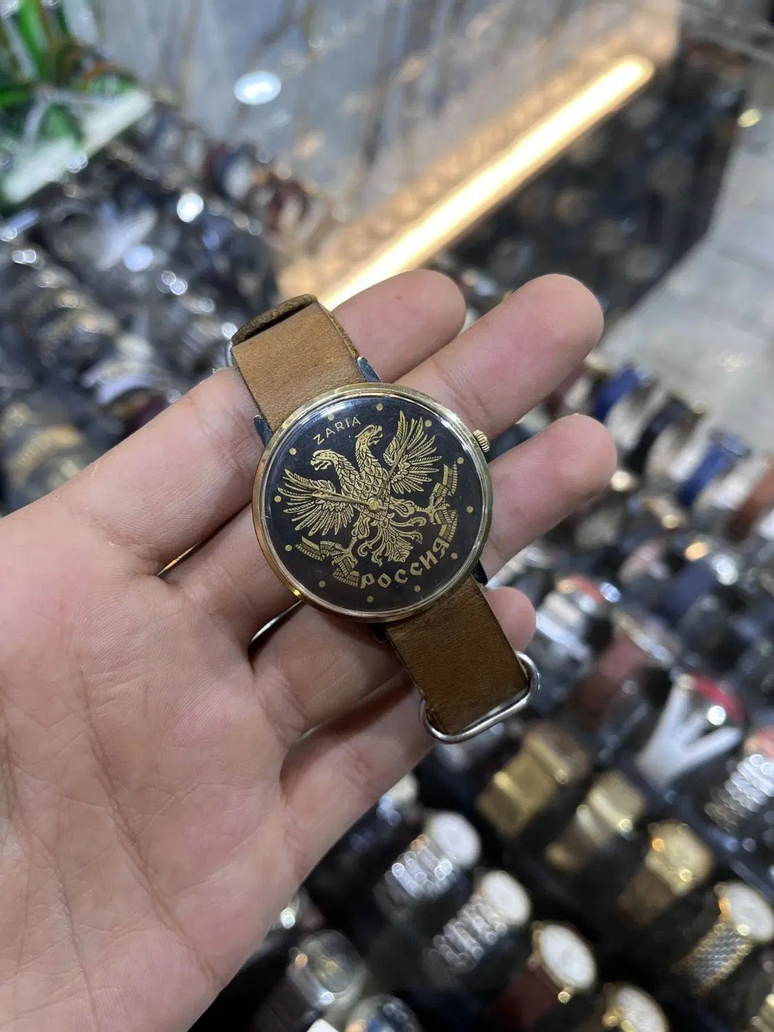 ساعت زاریا کوکی کلکسیونی روسی شوروی