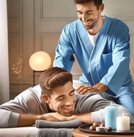 ماساژ آرامش‌بخش در منزل آقایان
