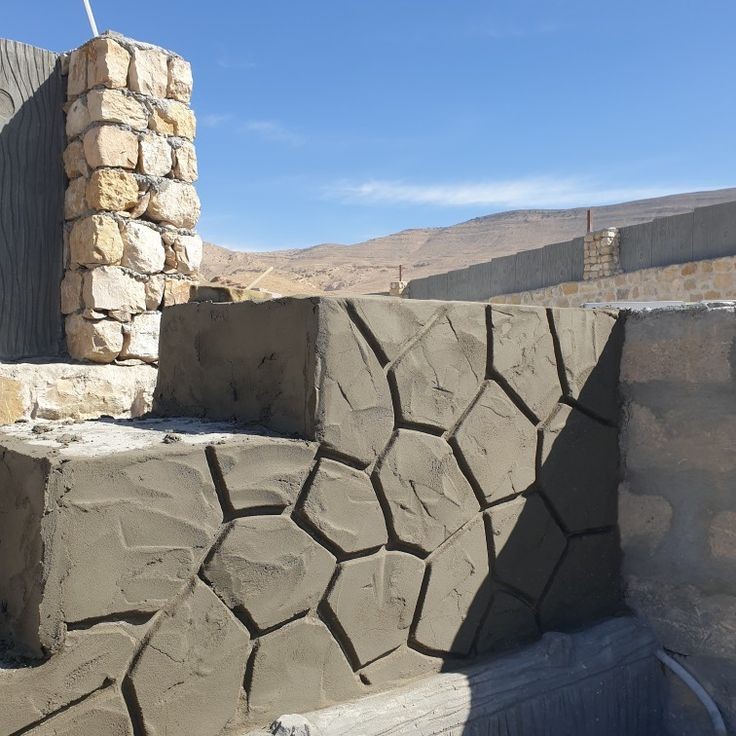 سیمان طرح سنگ و صخره