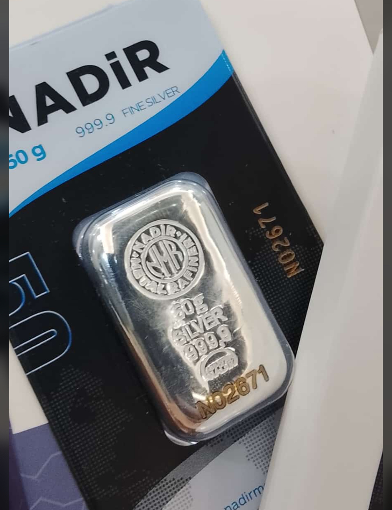 شمش 50 گرمي ندير