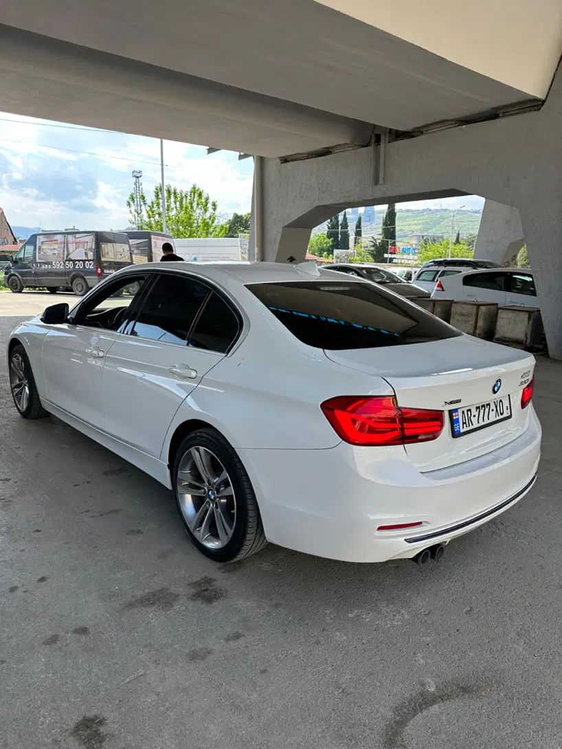 پلاک موقت ارسBMW330 مدل 2017