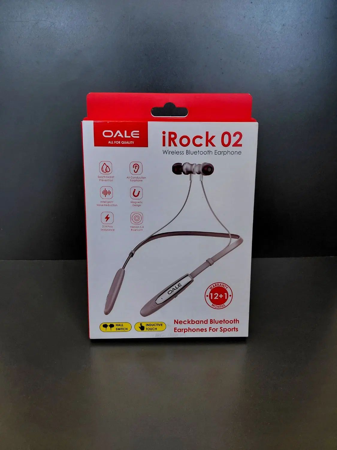 هندزفری گردنی بلوتوثی IROCK 02