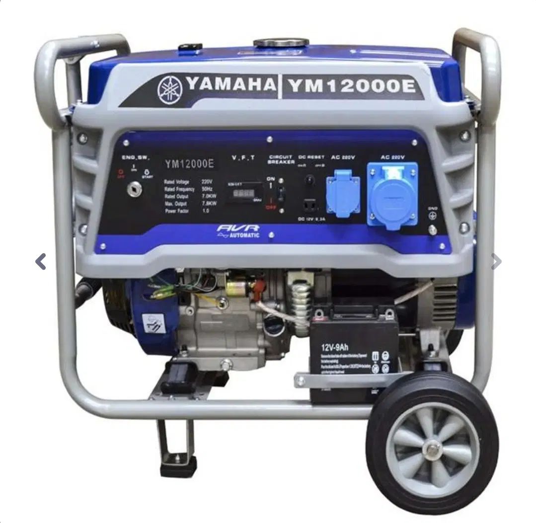 موتور برق یاماYM12000 ، استارت برقی، ساخت ژاپن