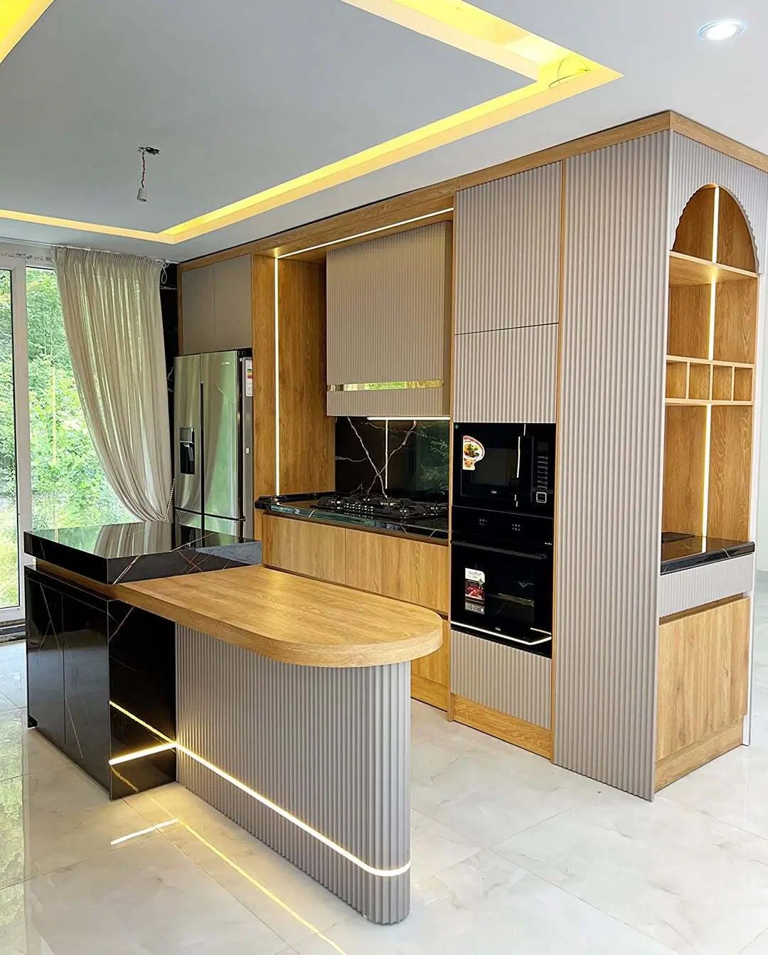 کابینت مدرن و کمد دیواری ریلی تحویل فوری