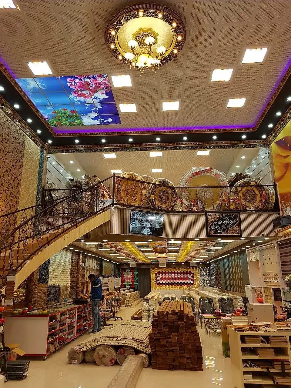 سقف کشسان ‌‌  چوب   دکورهای خاص