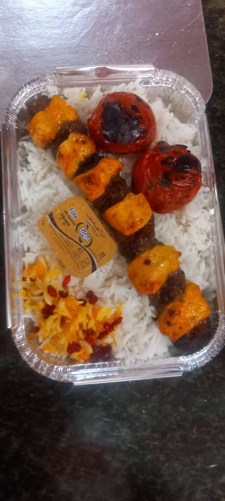 چلو کوبیده نگین دار