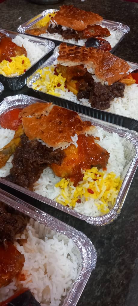 چلو مُسما با مرغ