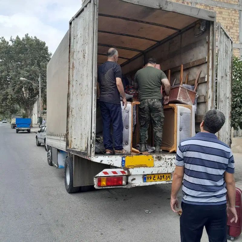 تهران و کرج باربری خاور تک و جفت در باغستان