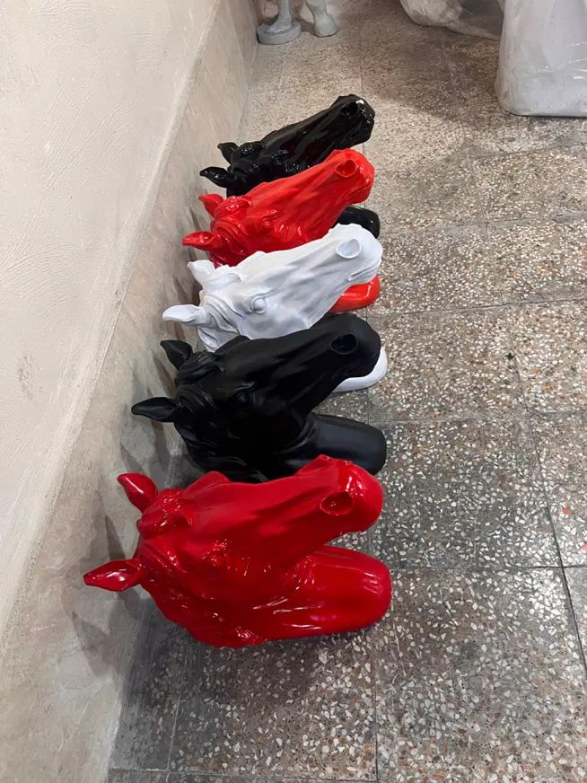 مجسمه اسب.دیوارکوب اسب.تندیس اسب