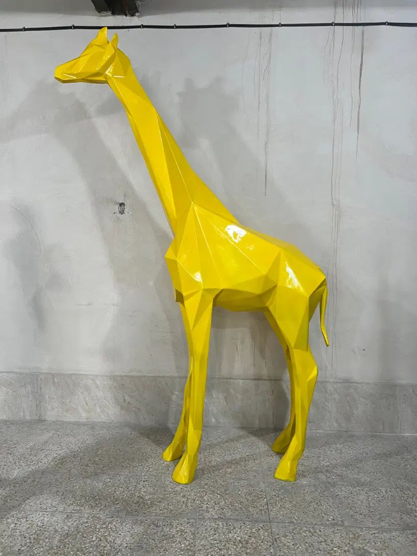 مجسمه زرافه3d (شهر مجسمه)