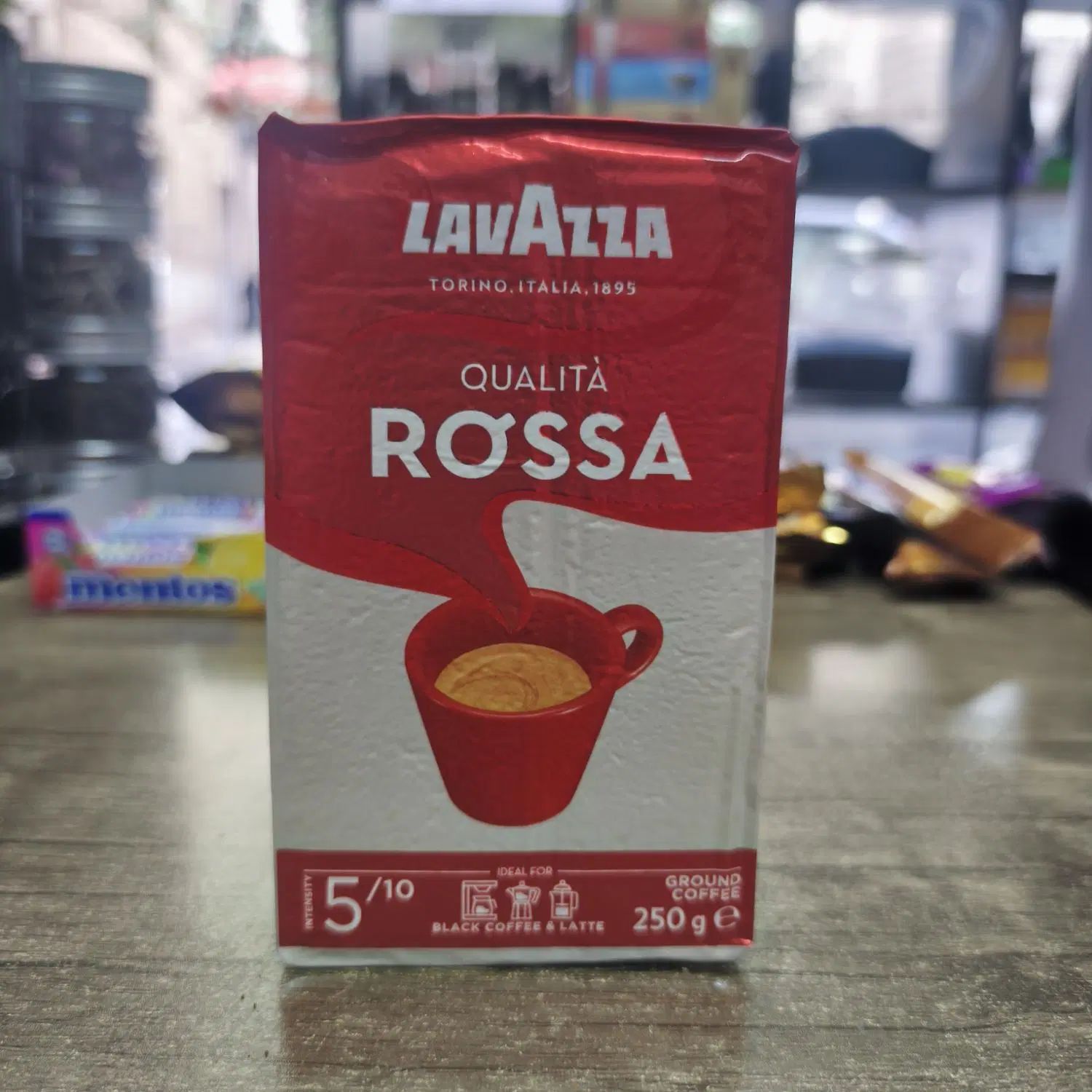 پودر قهوه لاواتزا ایتالیایی ROSSA اورجینال 250گرمی
