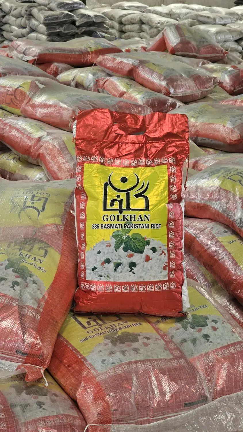 برنج ۳۸۶ گلخان
