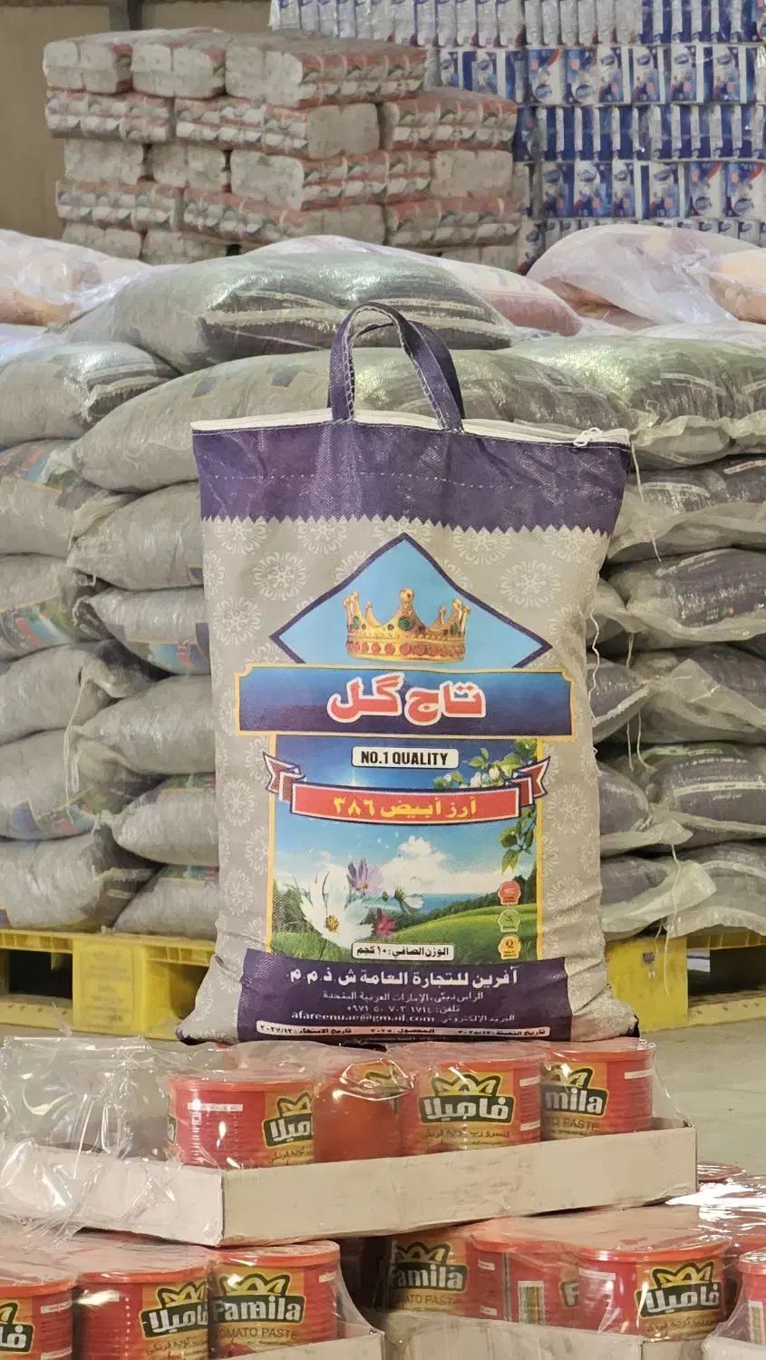 فروش عمده برنج پاکستانی ۳۸۶ تاج گل در تهران