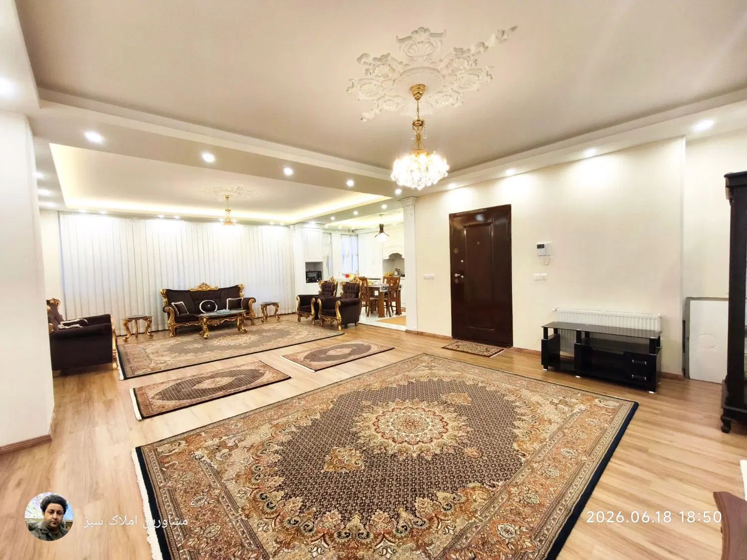 تک واحد120متر/طبقه دو از 5/فول امکانات/شریعتی در اردبیل