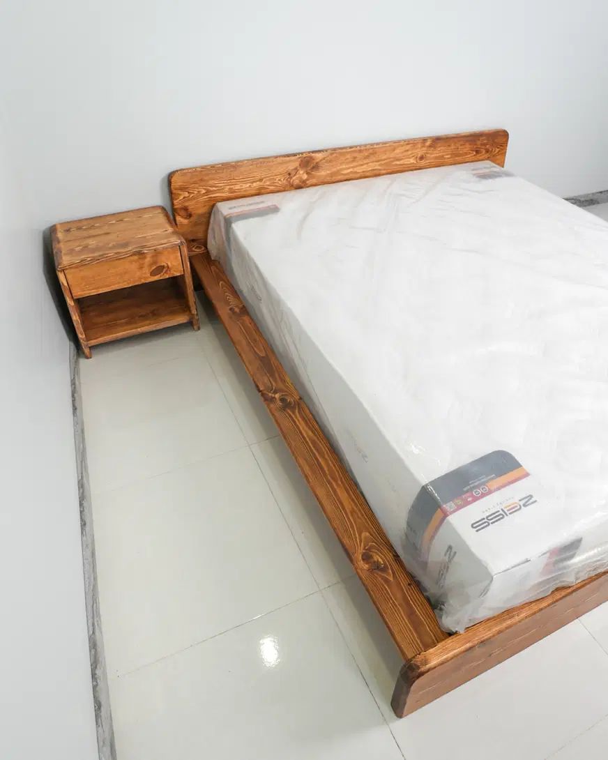 تخت تمام چوب طبیعی