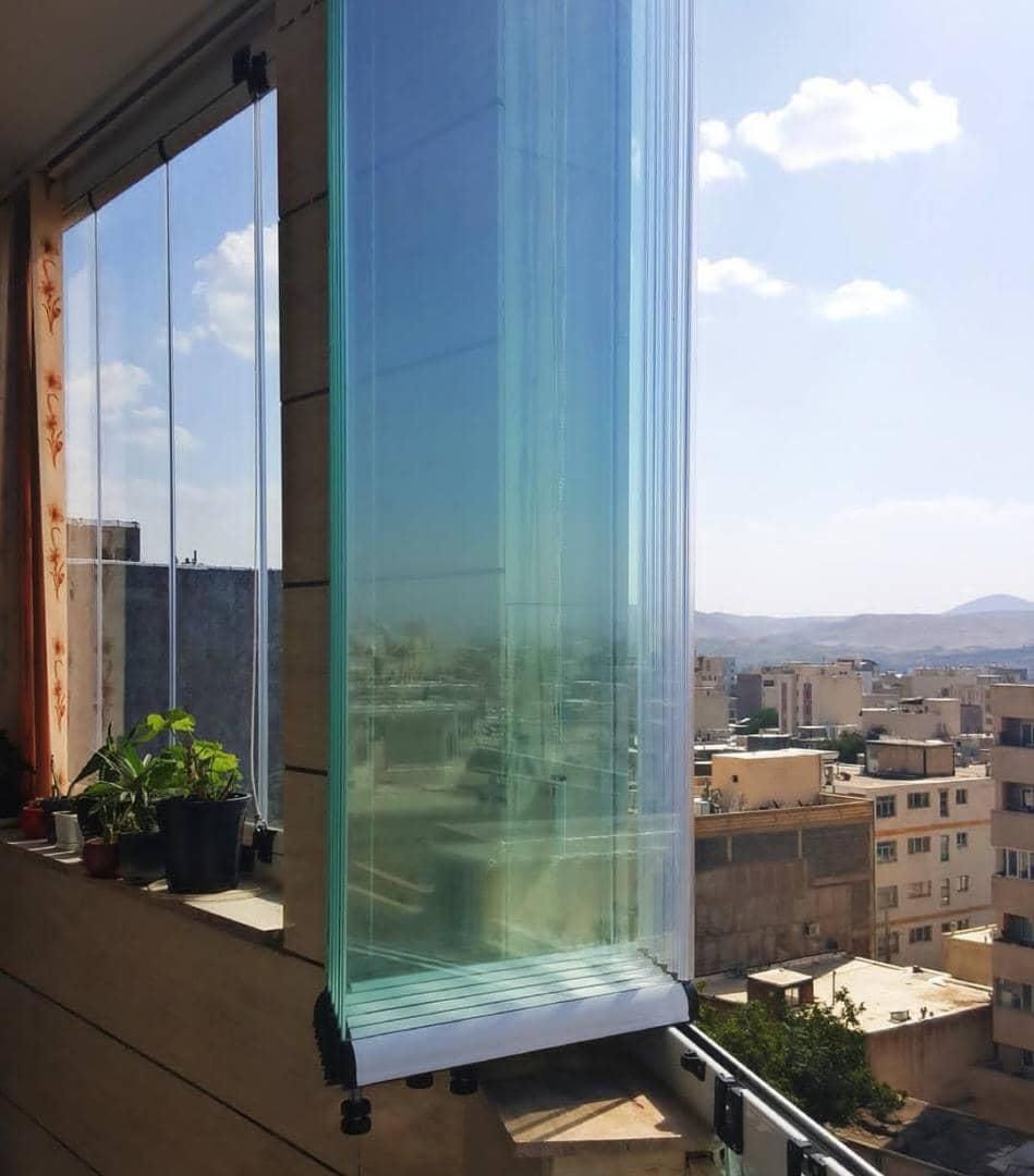 نمایندگی شیشه بالکنی شیشه آکاردئونی(کانات ترک)