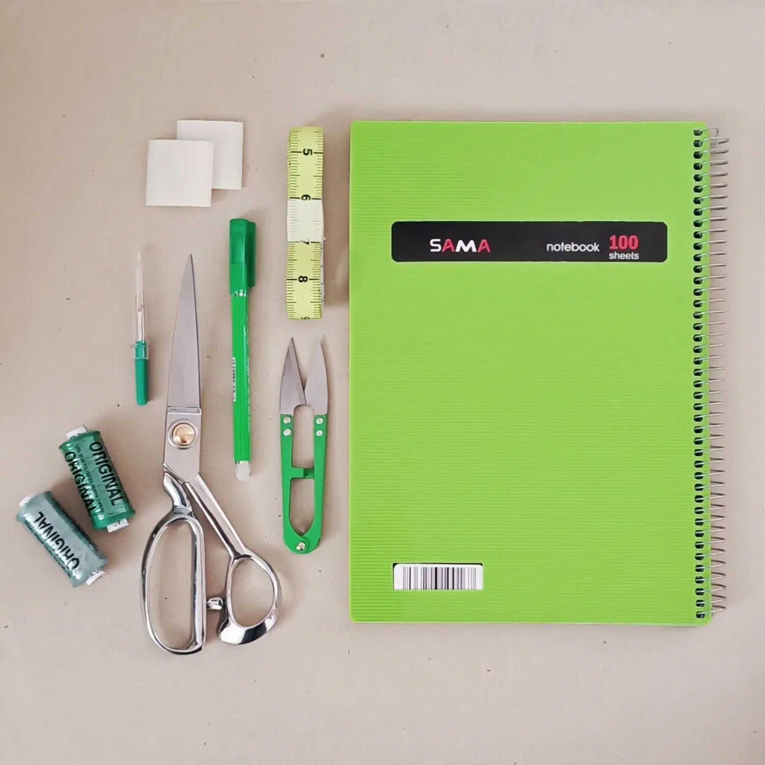 پک سبز خیاطی