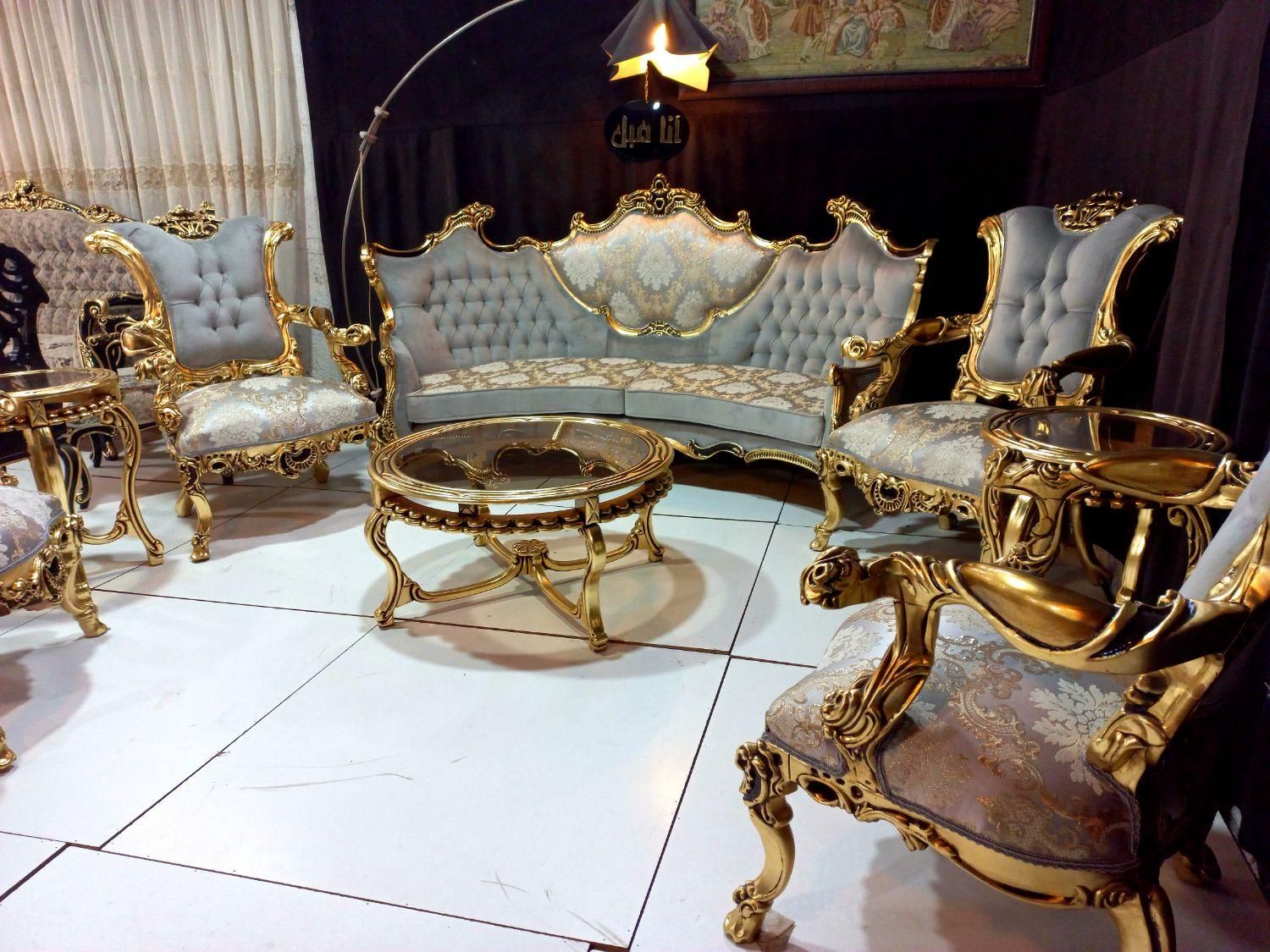مبل استیل خرچنگی