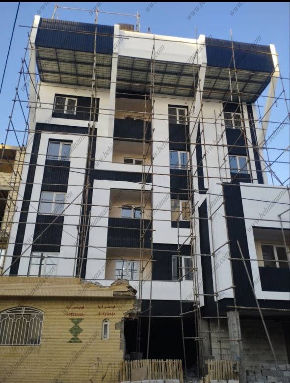 نمونه اجرای نمای فوق سبک مدرن