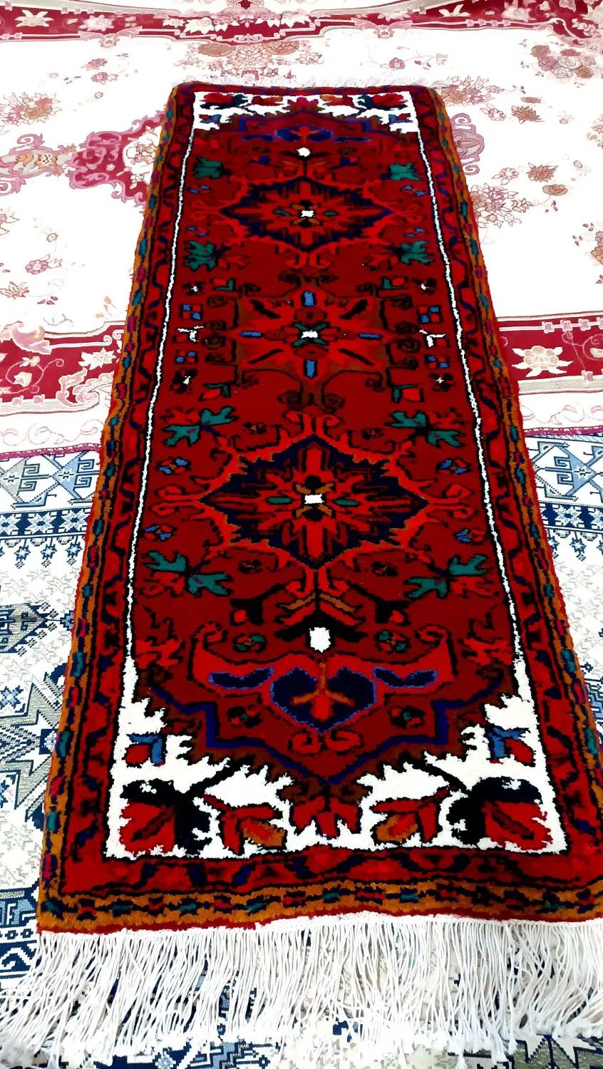 فرش دستبافت کناره تازه بافته شده مهربان ۷۵در ۲۱۰