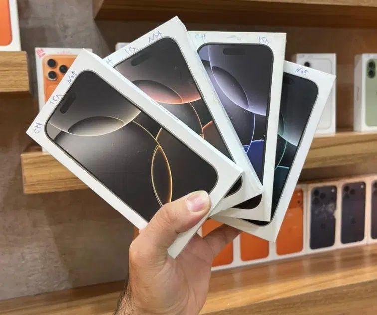 iPhone 16 pro 128 آیفون آکبند شرکتی