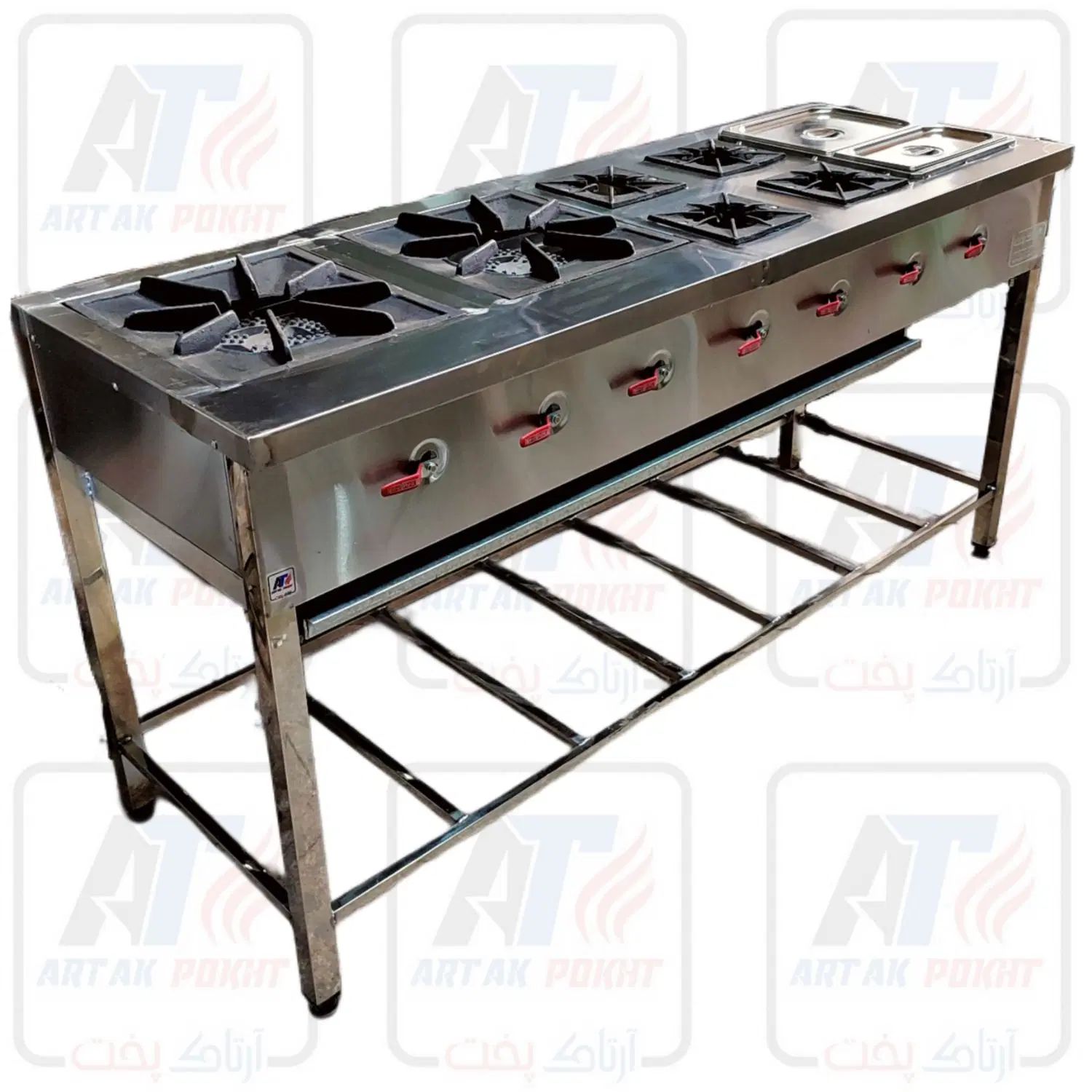 گاز صنعتی سه کاره/کانترگرم+گاز کته پز+گاز خورشتی