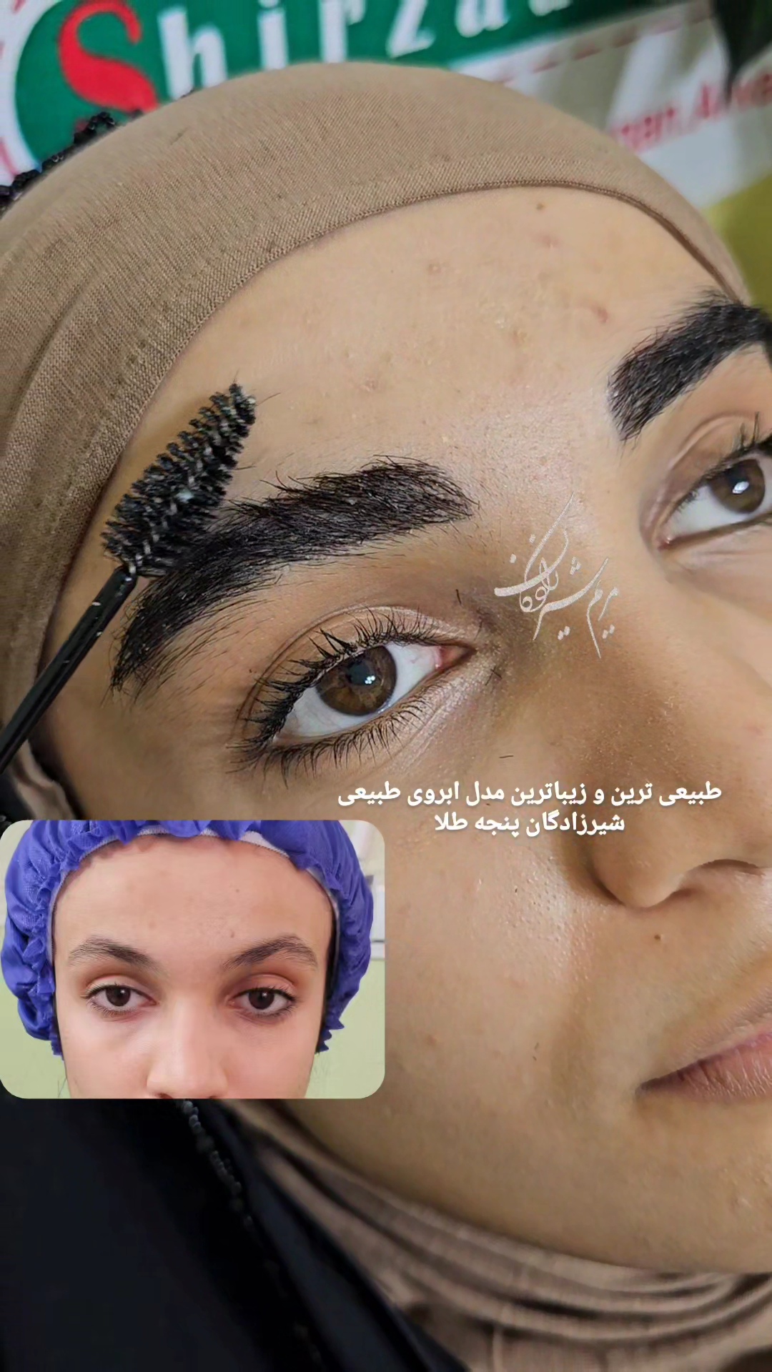 کاشتمو ،ابرو،ریش شیرزادگان