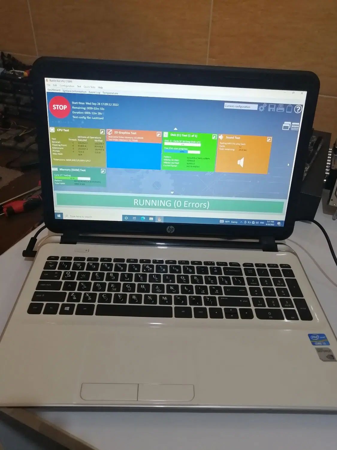 لپتاپ 15 اینچ HP