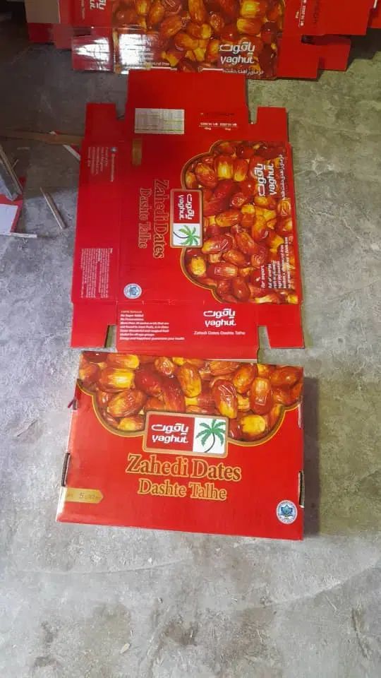 جعبه خرما و کارتن خرما