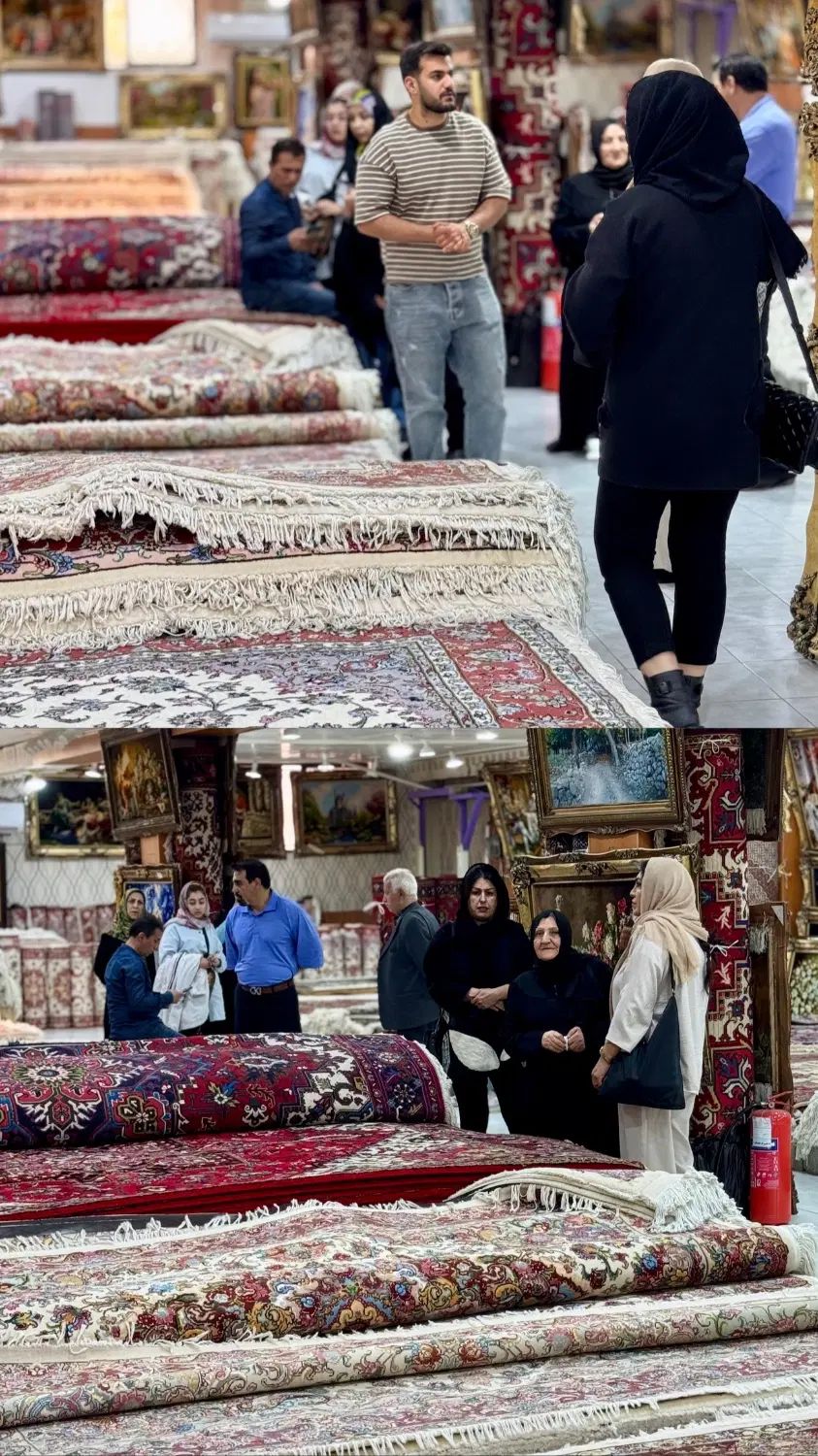 فرش دستبافت ۴۰ ماهه در تبریز