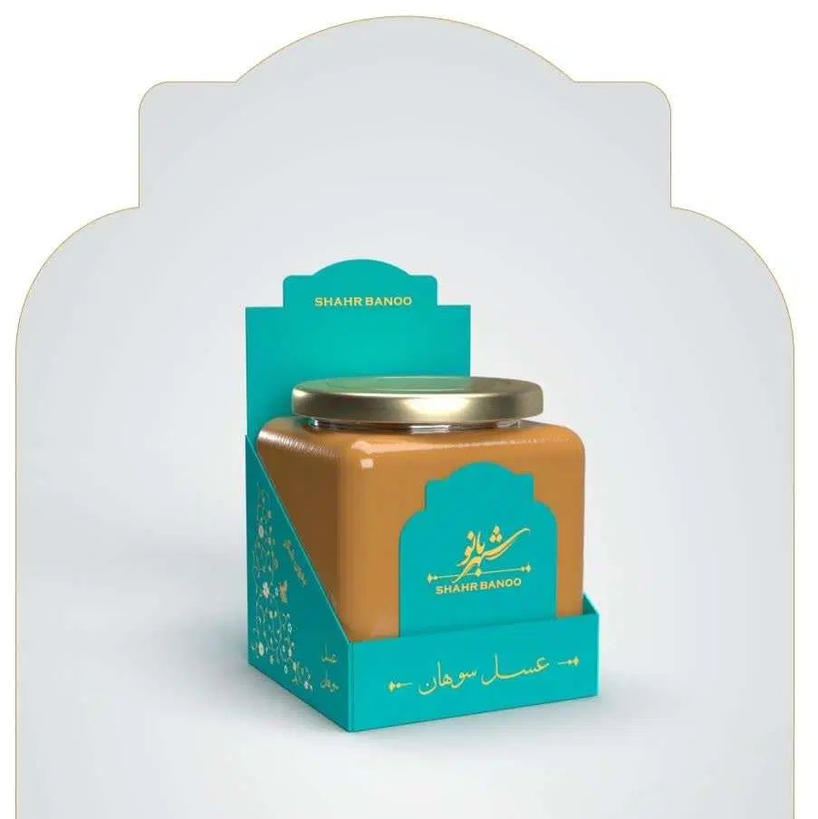 عسل سوهان (دسر سوهان بدون شکر، عسل طبیعی)