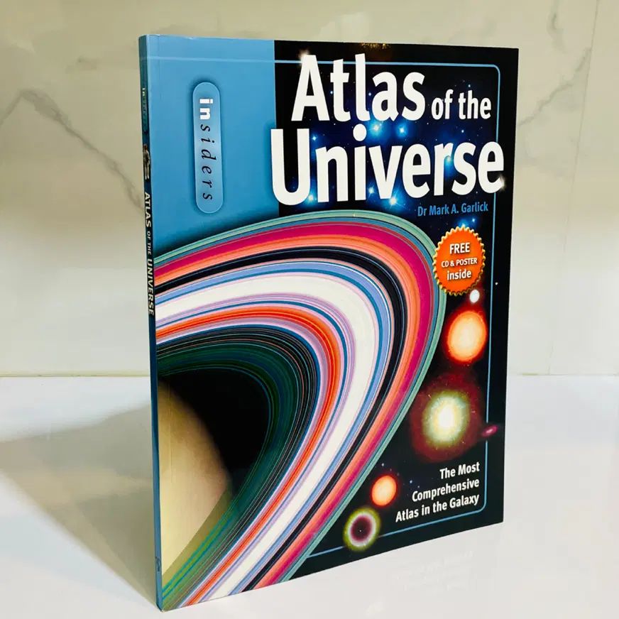 کتاب کلکسیونی اطلس جهان Atlas of the universe