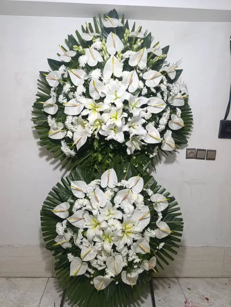 جام ترحیم تاج گل انتیک ختم کدb693 تبریک نمایشگاهی در تهران
