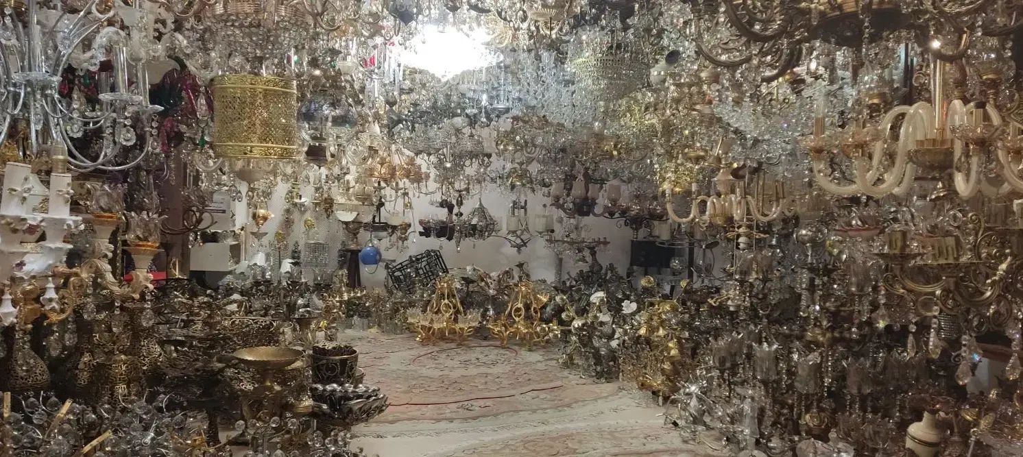 لوستر و وسایل برنجی همه مدل