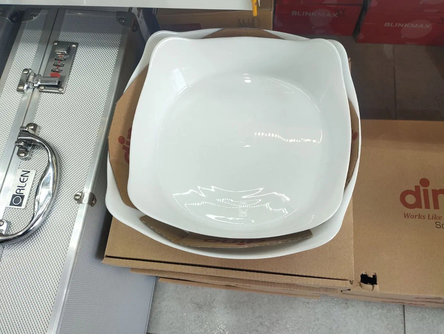 تابه آرکوپال نشکن مخصوص فر مایکروفر ۲ پارچه فقط850 در مشهد