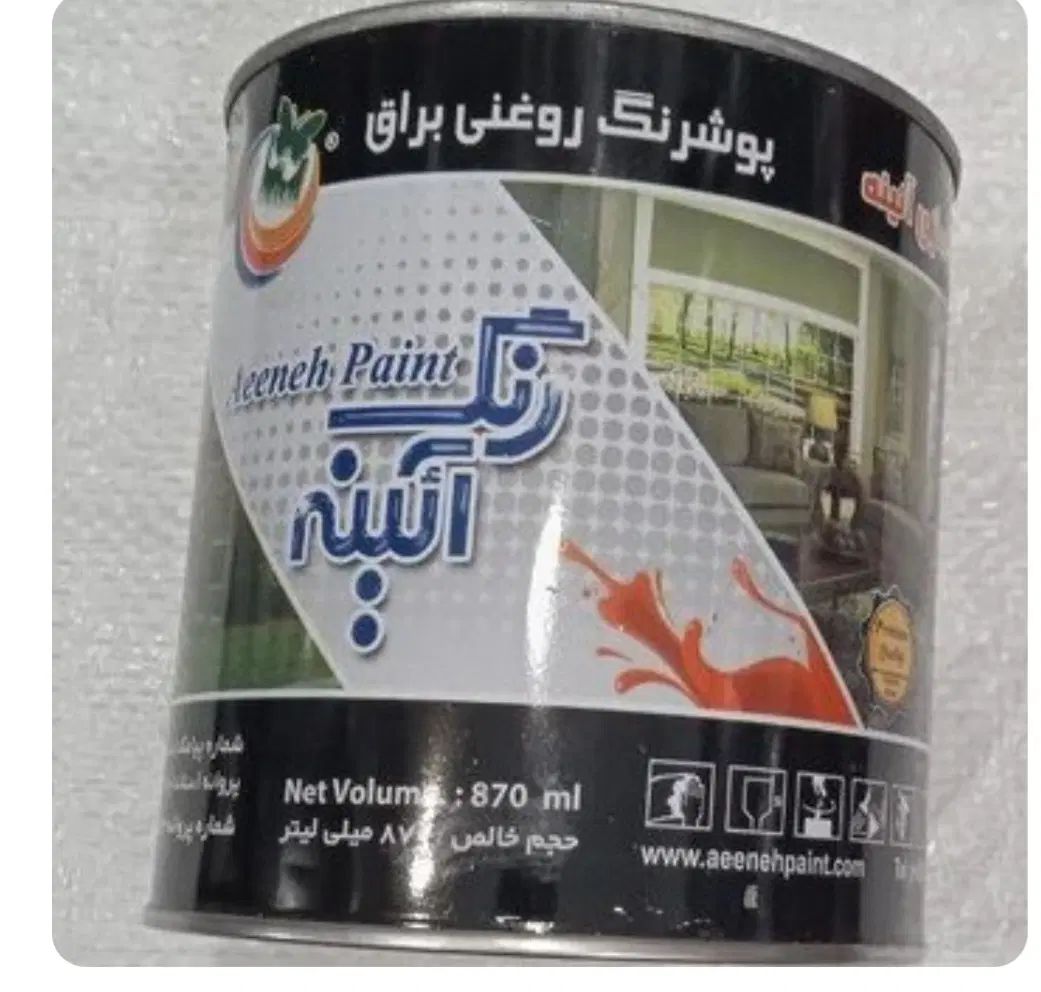رنگ روغنی مختلف مارک آینه