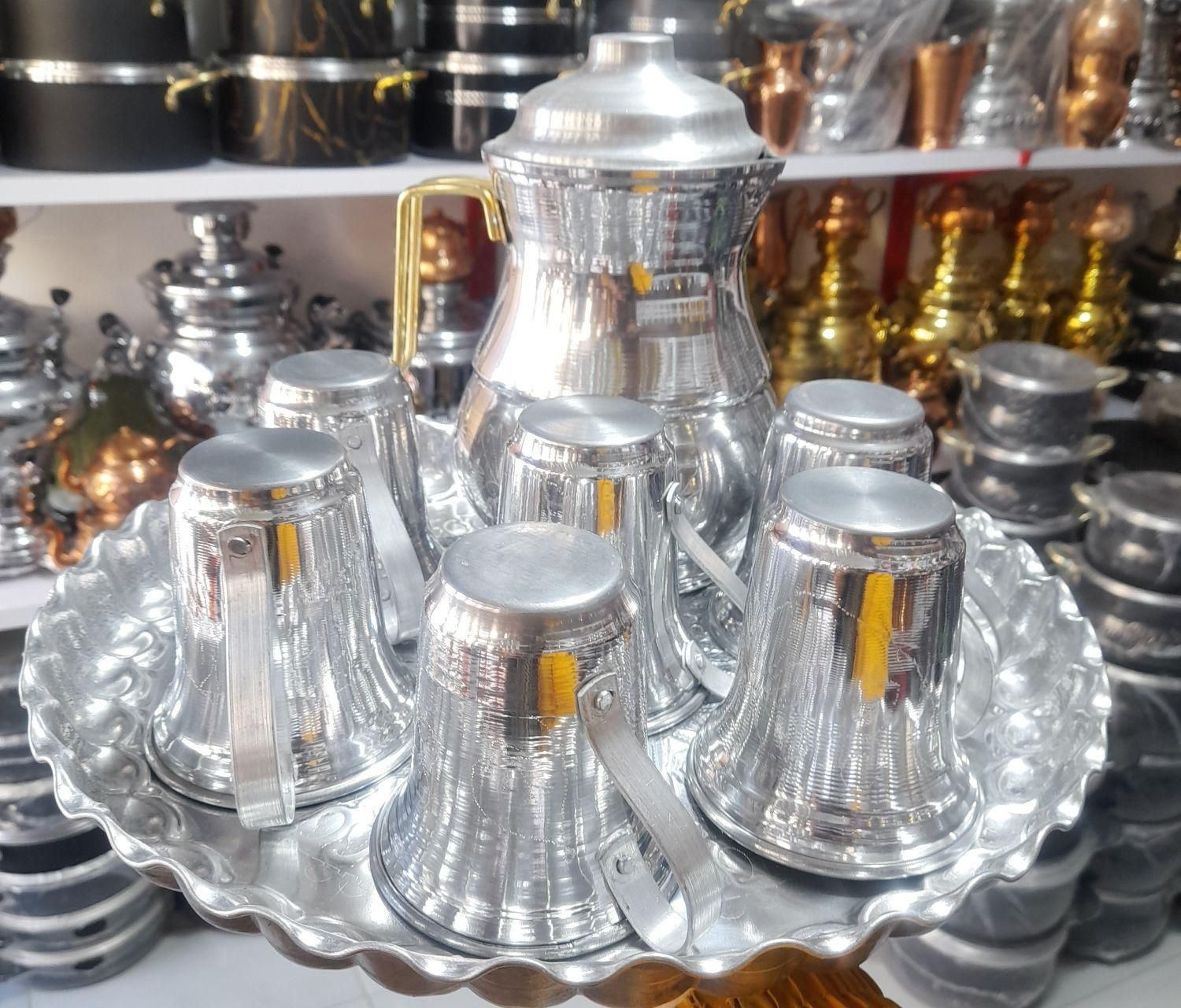 سرویس پارچ  لیوان روحی طرح استل