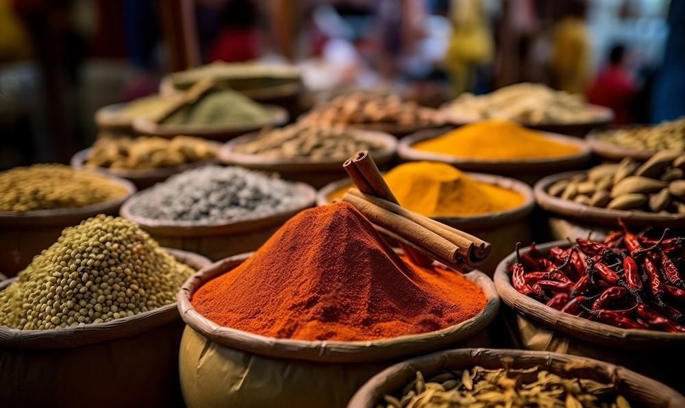 انواع زرد چوبه و دارچین و...