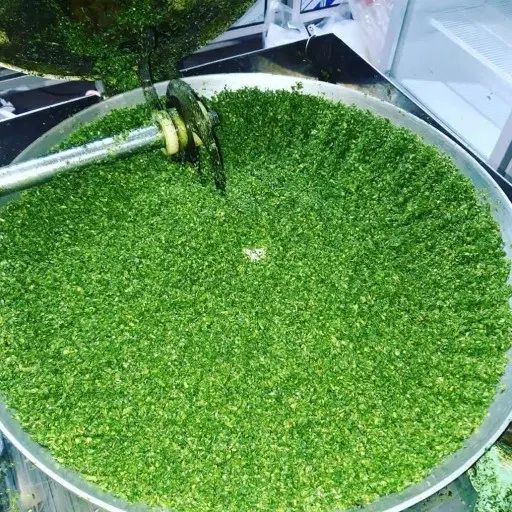 سبزیجات خرد شده جالیز در نیشابور